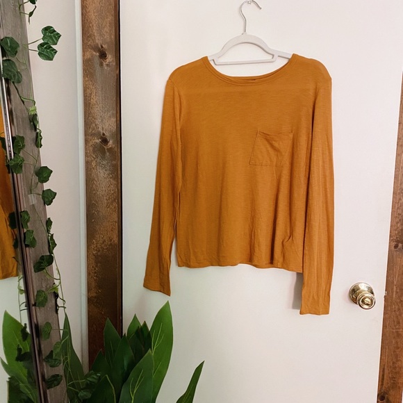 ☼ yellow long sleeve tee - Picture 3 of 7